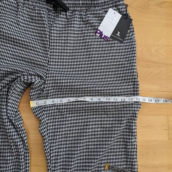 New JULES & LEOPOLD Houndstooth pants 1X @B4 - Picture 5 of 10